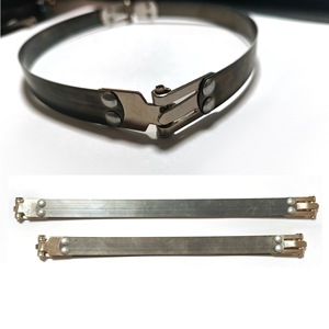 Oval <b>Spring</b> Bag <b>Clips</b> Metal Detachable Reusable 15 20 23Cm For Bags - Product Image 3