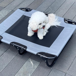 SANQIANG, cuna plegable cómoda para viajes al aire libre, cama para perros, cuna grande para perros, marco de acero elevado para interiores y exteriores, cama elevada para mascotas - Product Image 4