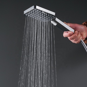 Pommeau de douche carré avec interrupteur marche/arrêt, haute pression, économie d'eau, remplacement pour camping-car et caravane - Product Image 3