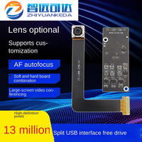 Módulo de Cámara para Documentos de 13MP IMX258 Tipo Split con USB, Plug-and-Play, Sin Controladores, Enfoque Automático (AF) para Videoconferencias