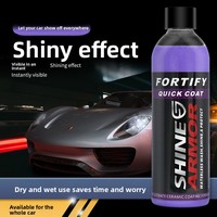 SHINEARMOR Agent de Revêtement en Spray Puissant et Rapide pour Peinture Automobile et Verre, Spray Cristallin Hydrophobe Violet