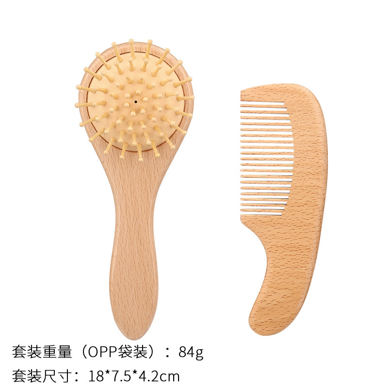 13 # hêtre brosse en bois 2pcs par ensemble