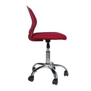 Simple Modern Red plastic kids and student study Bureau no armrest chair - Product Image 3