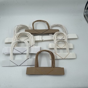 Túi giấy phân hủy sinh học mang tay cầm 5000 cặp/hộp tay cầm dây xoắn - Product Image 5