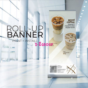 لافتة قابلة للف مخصصة مع البلاستيك محمولة للإعلان من أجل لفة - Product Image 4