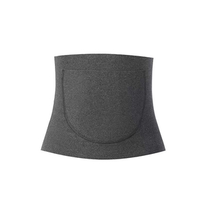 Ceinture chauffante sportive pour femme, sans couture, avec poches pour coussinets, protection lombaire et utérine, en matériau De Rong - Product Image 1