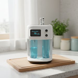 Macchina Facciale 2 in 1 a Getto d'Ossigeno e Idrodermoabrasione a Prezzo di Fabbrica: Pulizia Profonda, Rassodamento della Pelle e Spazzola per Cura Professionale - Product Image 1