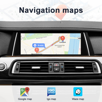 Lecteur multimédia de tableau de bord STWEI Android 15 avec CarPlay et Android Auto sans fil pour BMW Série 7 F01/F02 avec écran tactile 4G/WiFi