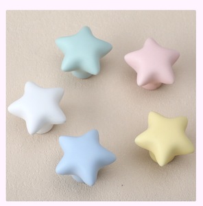 Poignée de meuble ronde en céramique pour chambre d'<span class=keywords><strong>enfant</strong></span>, sécurité, mignonne, santé, <span class=keywords><strong>armoire</strong></span>, tiroir, meuble pour chambre à coucher - Product Image 2