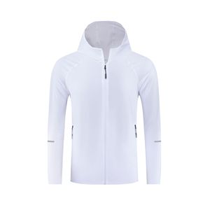 Conjuntos de Ropa Deportiva Casual para Otoño, Chaquetas Cortavientos de Secado Rápido, Talla Grande, Sudadera con Capucha y Cremallera Fluorescente, Estilo de Manga Larga - Product Image 4