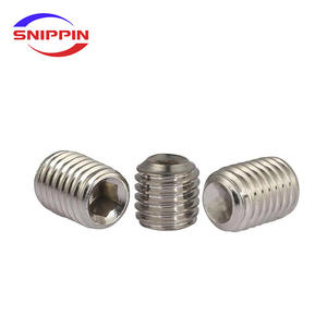 A2-70 304 스테인리스 스틸 메트릭 DIN916 육각 머리 평평한 그럽 스크류 세트 볼트 M1.6-M16 - Product Image 4