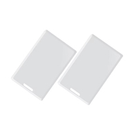 Carte d'accès sans contact 125Khz T5577 Tk4100 Cartes PVC Rfid vierges à clapet d'épaisseur 1.8mm pour carte d'identité