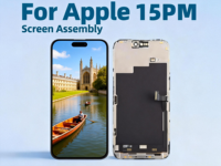 Penggantian Layar LCD OLED Ponsel 17 Air 16 Pro Max 15 14 Plus 13 12 11 Model untuk iPhone