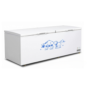 Congelador Horizontal Comercial de Gran Capacidad con Enfriamiento Directo y Cerradura en la Puerta para Fábrica de Alimentos XZX-00 - Product Image 1