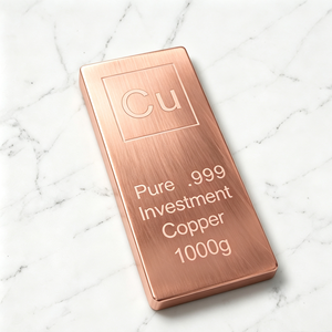 Barra de Cobre Industrial de Alta Pureza 999 Certificada, Sin Aleación, de 1 kg, con Servicios de Doblado, Corte y Soldadura - Product Image 6