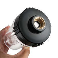 Yenvqee Ioniseur de Robinet, Tuyau d'Alimentation en Eau, Filtre Pré-Installation pour Robinet, Accessoires pour Machine à Laver, Filtration 1m, Installation Facile DIY