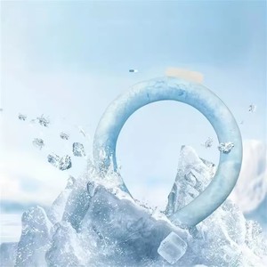 อุปกรณ์ทำความเย็นสำหรับกีฬากลางแจ้งปี 2025 แหวนคล้องคอสำหรับฤดูร้อน เหมาะสำหรับการตั้งแคมป์ เดินป่า ปั่นจักรยาน วิ่ง ตกปลา - Product Image 1