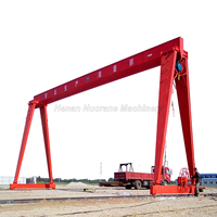 Grue portique électrique à poutre simple télécommandée personnalisable