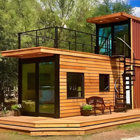 Maison conteneur préfabriquée sécurisée, démontable, mobile, portable, étanche, en kit plat, pour expédition