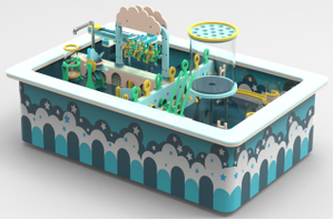 Venta directa de fábrica, patio de recreo interior, equipo de Ciencia Educativa, mesa de agua, exhibición de parque acuático interior - Product Image 6