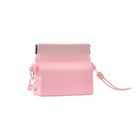 Petit sac bandoulière portable en silicone avec breloque ours mignon, mini pochette pour clés, pièces de monnaie, cartes, écouteurs, rouge à lèvres