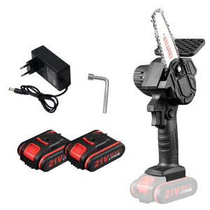 Tronçonneuse sans fil 21V à batterie à prix abordable, machine à couper le bois, tronçonneuse motorisée à vendre - Product Image 6