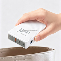 NIUNIU Baterai Cadangan Kapasitas Tinggi 18650 10400mAh 5V 12V UPS DC Fase Tunggal Portabel untuk Kamera CCTV Router WiFi
