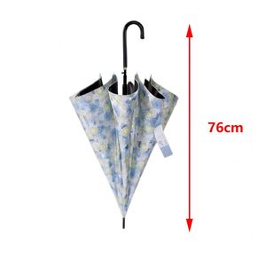 Parapluie droit surdimensionné de style japonais décontracté, résistant au vent, durable, publicitaire, monobloc, à long manche, pour hommes et femmes - Product Image 2