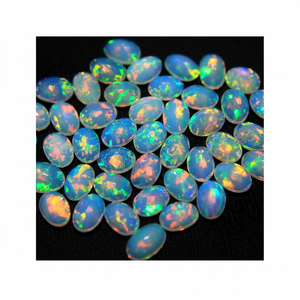 อัญมณีโอปอลเอธิโอเปียแบบหลายไฟหายากอัญมณีเจียระไนเป็นเหลี่ยมเพชรพลอยหลวมสำหรับทำเครื่องประดับหินราคาขายส่งโอปอล - Product Image 1