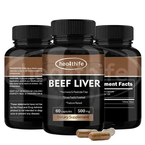 OEM Freeze Dried Grass Fed Beef Liver Supplement Powder, Beef Liver Capsule