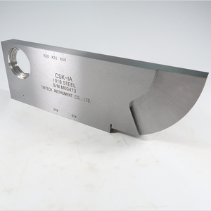Bloque de Calibración TMTECK CSK-AI de Acero 1018 para Detector de Defectos Ultrasónico, Hecho en Pekín, China - Product Image 3
