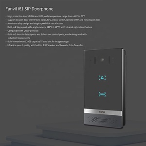 I61 vidéo extérieur 2 lignes <span class=keywords><strong>SIP</strong></span> Parking Parking hôtel téléphone <span class=keywords><strong>Sip</strong></span> Voip Ip vidéo voix Intercom produits Voip <span class=keywords><strong>SIP</strong></span> door Phone - Product Image 4