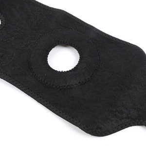 Genouillère de soutien réglable pour la gym avec attelle de rotule ouverte de base et supports latéraux en acier à ressort – Vente en gros - Product Image 4