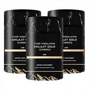 Gomitas de Shilajit de Marca Privada, Fibra Dietética, Fudge Orgánico Puro del Himalaya, Suplemento para el Cuidado de la Salud, Refuerzo Inmunológico para Adultos, 60 Unidades - Product Image 2