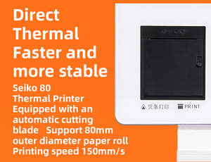 F3-ZB1 tự phục vụ màn hình cảm ứng đứng 8 + 128 gam 58 Mét máy in mặt quét QR NFC thanh toán kiosk - Product Image 5