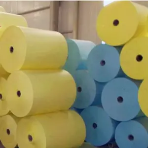 Coloured jumbo ncr printing carbonless paper roll 80 gsm