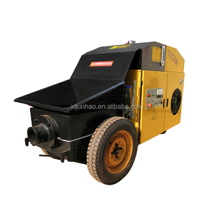 Máy bơm bê tông ngang chạy điện, bơm vữa bê tông cỡ lớn, máy bơm đổ bê tông, máy bơm tải vật liệu xây dựng, máy bơm mặt đất - Product Image 4