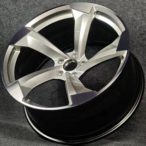 Rueda de Aleación de Aluminio Forjado de Lujo con Diseño de Cuchilla para Audi Q3 Q5 Q7 Q8 SQ RS R8 SUV, 17-22 Pulgadas, Compatible con 5x100 5x108 5x112 5x114.3 5x120 5x127 - Product Image 6