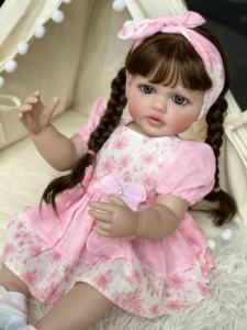 <span class=keywords><strong>R</strong></span> & B Peuter Zwart Speelgoed Jongen <span class=keywords><strong>Bed</strong></span> Tiwis Mini Solid Gratis Kit Vinyl Katoenen China Bambola Siliconen Reborn Baby Poppen - Product Image 2