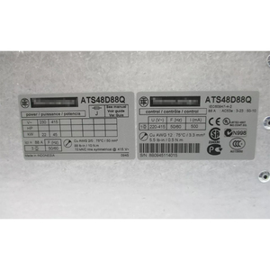 Sch-neider ATS48D88Q Soft pour moteur asynchrone Altistart 48 81A 230 à 415V 18,5 à 75 kW - Product Image 5