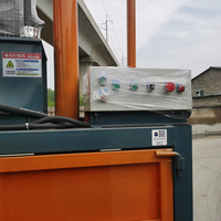Presse à carton hydraulique verticale 8-100T, machine de compactage hydraulique pour le recyclage des bouteilles en plastique/PET/déchets textiles, avec certification CE