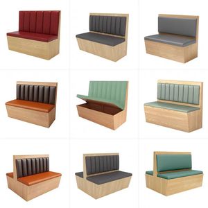 คุณภาพสูงหลายสีขายส่งราคากํามะหยี่ <span class=keywords><strong>Bench</strong></span> ร้านอาหารเฟอร์นิเจอร์โซฟาบูธและชุดเก้าอี้ - Product Image 5