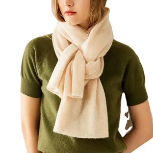New Fashion Ladies Kint Cashmere Scarf Winter Luxury Winter Scarf for Women Cashmere