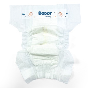 Pañales Desechables para Bebés <span class=keywords><strong>DODOT</strong></span>, Pantalones de Entrenamiento, Material de Algodón OEM al por Mayor, Prevención de Fugas 3D, Cinta Mágica Colorida, Secos - Product Image 5