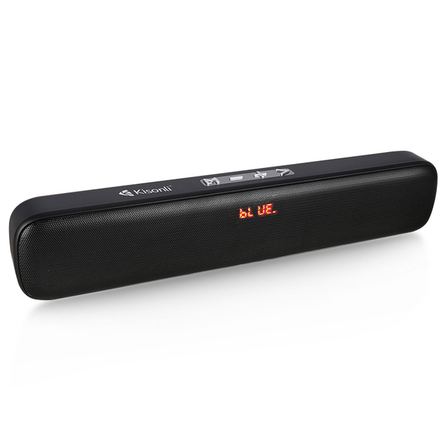 Kisonli S4 Mini Speaker Blue Tooth Dj Speaker with Screen