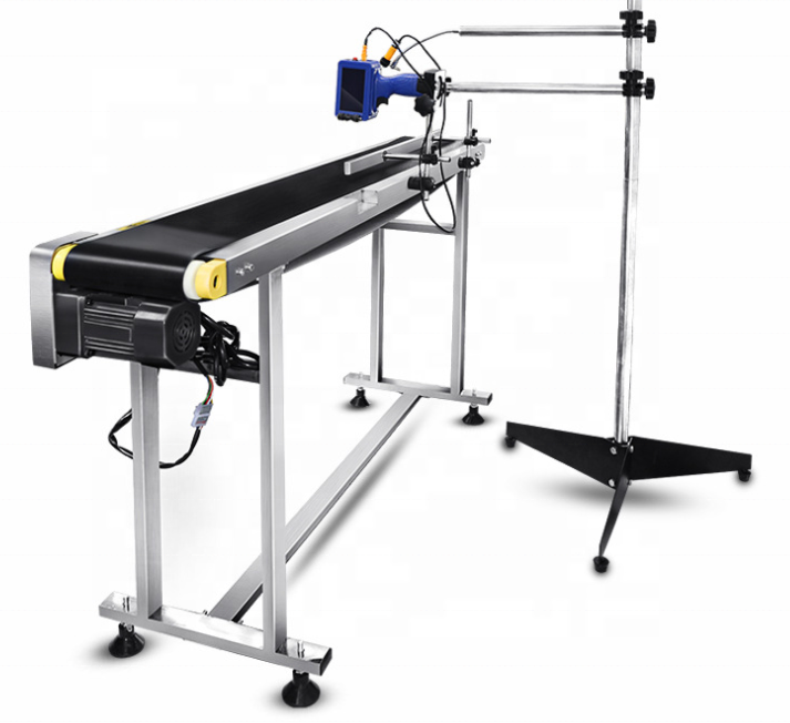 Лидер продаж, высококачественный ленточный конвейер из нержавеющей стали с электроприводом для струйной кодирующей машины