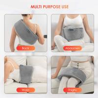 Ceinture chauffante pour le bas du dos, masseur vibrant, infrarouge, physiothérapie, contrôle de la durée, USB, arrêt automatique, écologique, portable