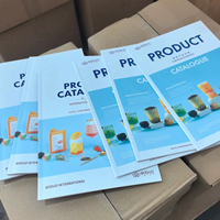 Impression de dépliants, catalogues, magazines, brochures, livrets, manuels d'instructions et flyers avec logo personnalisé