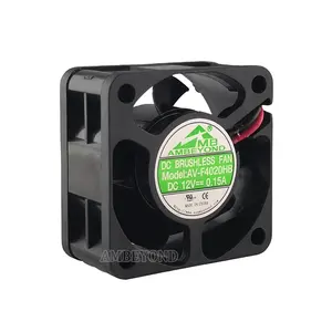 Individueller 5 V zu 24 V 4020 UL Dc IP55 wasserdichter starker Kühlkur 12 V industrieller Miniventilator 40 mm für Wechselrichter