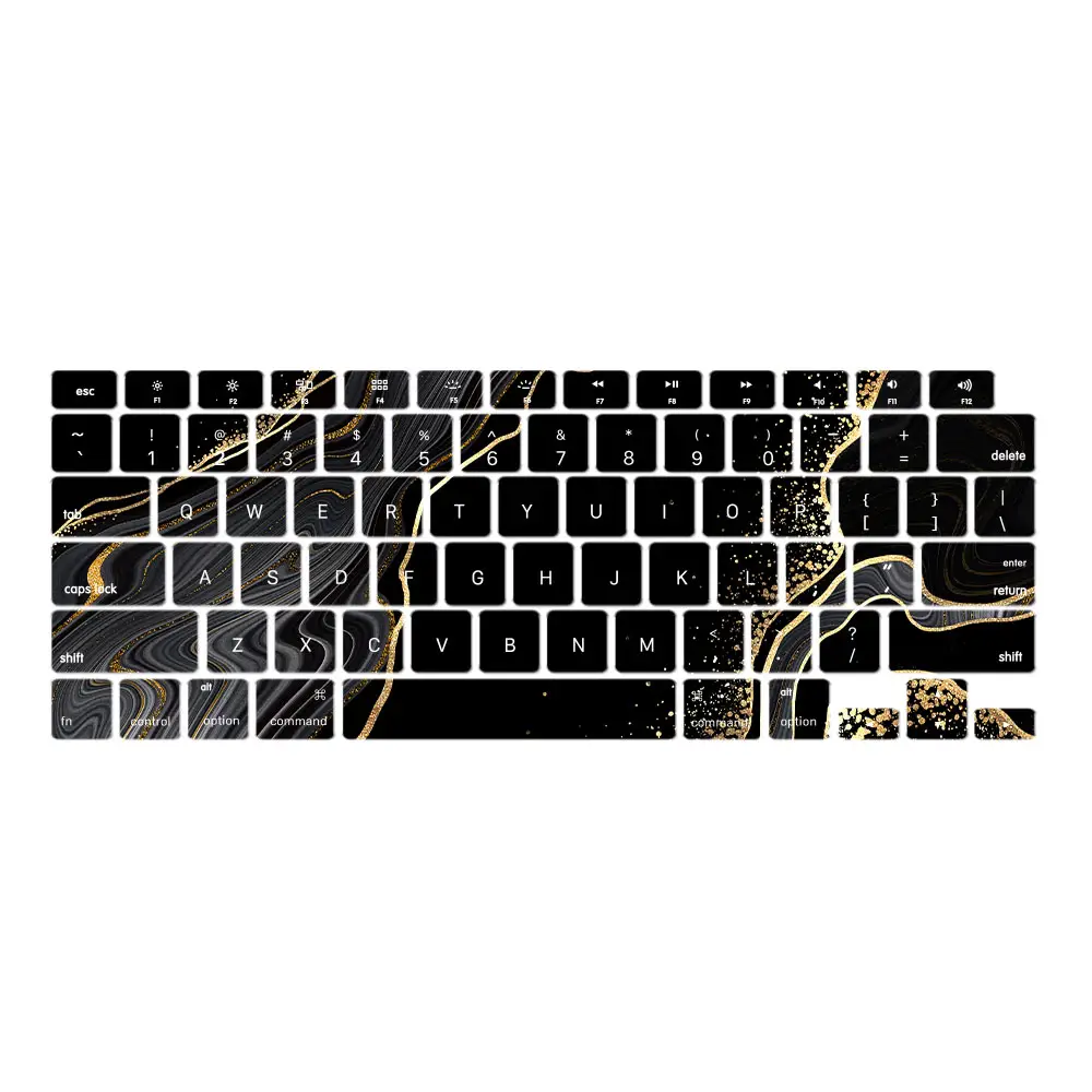 Kakudos ฝาครอบคีย์บอร์ดซิลิโคนแบบกำหนดเอง,ฟิล์มพิมพ์ลายไม่เหมือนใครสำหรับ Macbook Pro 2022